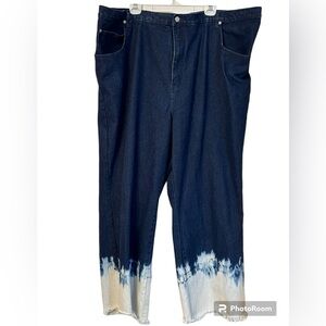 Dark wash Jamie Nicole jeans, size 32W